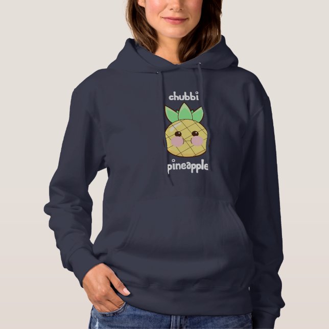 Chubbi Pineapple Hoodie (Front)