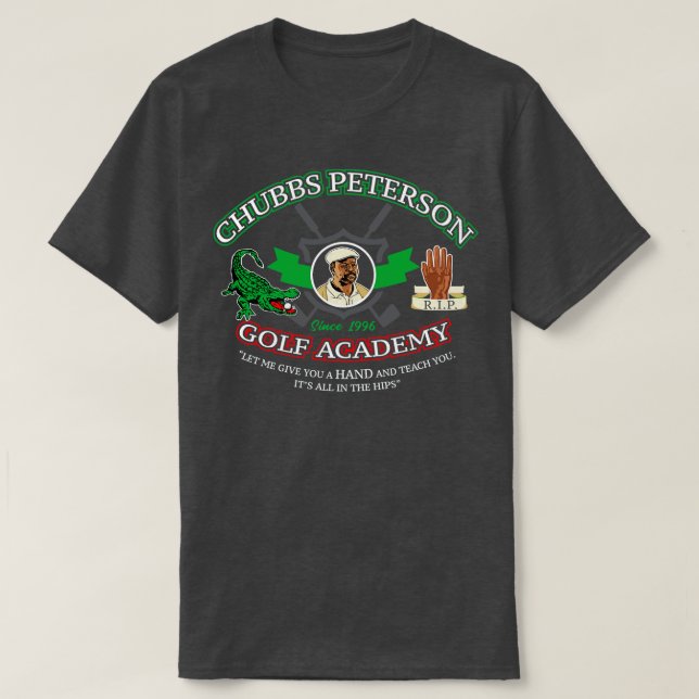 Chubbs Peterson Golf Academy T-Shirt (Design Front)