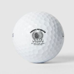 CHUBBS PETERSON GOLF LEGEND IT'S ALL IN THE HIPS.p Balls