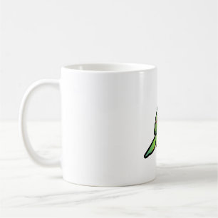 Chubby Alexandrine Indian Ringneck Parakeet Coffee Mug