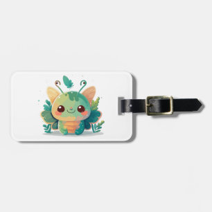 Chubby baby Butterfly Luggage Tag