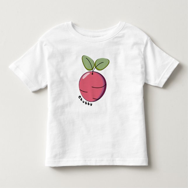 Chubby Beet Toddler T-Shirt (Front)