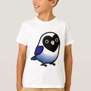 Chubby Black-masked Violet Lovebird T-Shirt