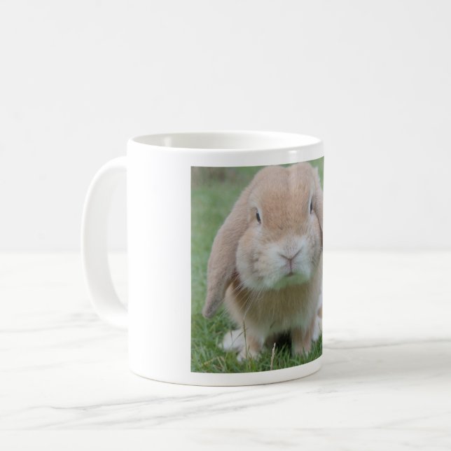 Chubby Bunny Classic White Mug (Front Left)