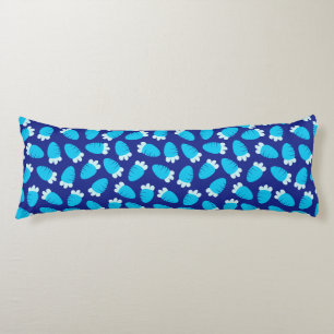 Chubby Carrots Blue Body Cushion