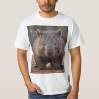 "Chubby Charm: The Adorable Australian Wombat"