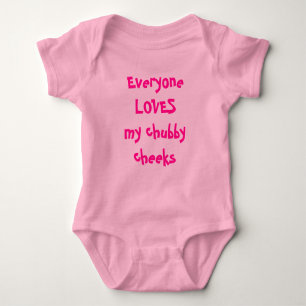 Chubby Cheeks Baby Bodysuit