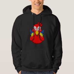 Chubby Cheeks Parrot T Hoodie