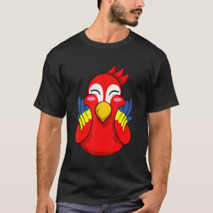 Chubby Cheeks Parrot T T-Shirt