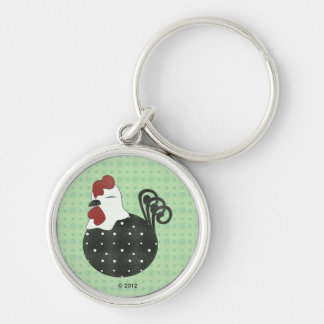Chubby Chicken Key Ring