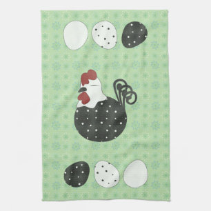 Chubby Chicken Tea Towel