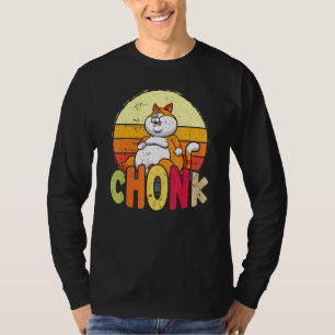 Chubby Chonk Cat Meme Fat Feline T-Shirt