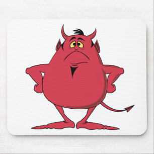 Chubby Demon Mouse Pad