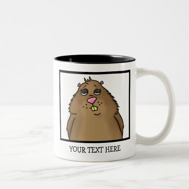 Chubby Hamster Mug (Right)