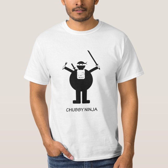 chubby ninja T-Shirt (Front)