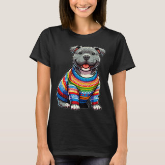 Chubby Pitbull Dog Puppy Sweater Lover