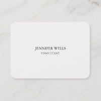 Chubby Plain Simple White Attractive Minimalist