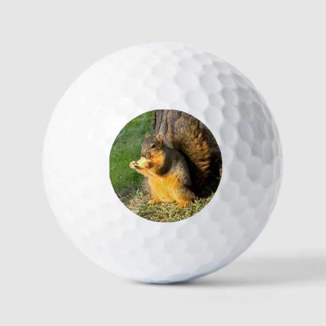 Chubby Squirrel, Golf Balls (Front)
