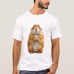 Chubby Standing Marmot Ground Squirrel Men T-Shirt