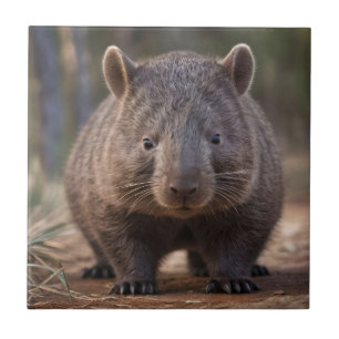 Chubby The Australian Wombat,  Tile