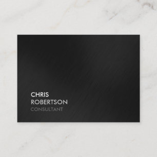 Chubby Trendy Grey Attractive Business Card