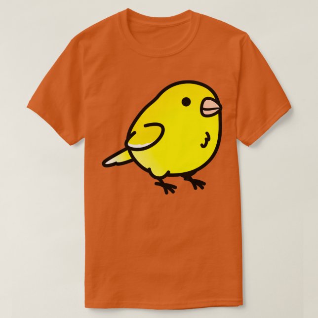 Chubby Yellow Factor Canary T-Shirt (Design Front)