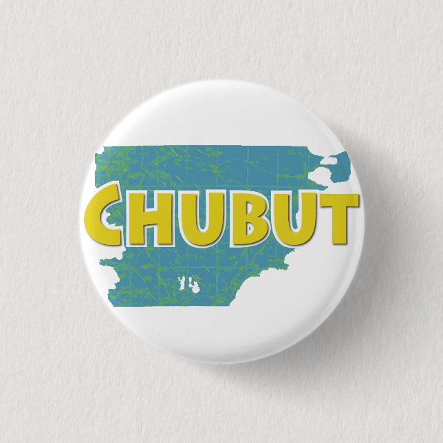 Chubut 3 Cm Round Badge (Front)