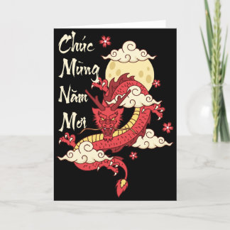 Chúc Mừng Năm Mới 2024 | Tet 2024 Vietnamese Year Thank You Card