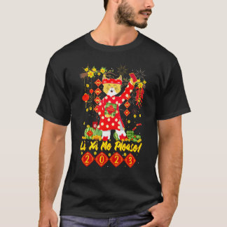 Chuc Mung Nam Moi 2023 Li Xi Me Please Tet Cat Kid T-Shirt