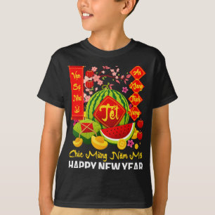 Chuc Mung Nam Moi Happy Lunar New Year Vietnamese T-Shirt