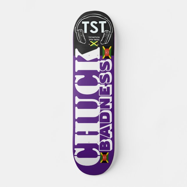 CHUCK BADNESS Skateboard (Front)