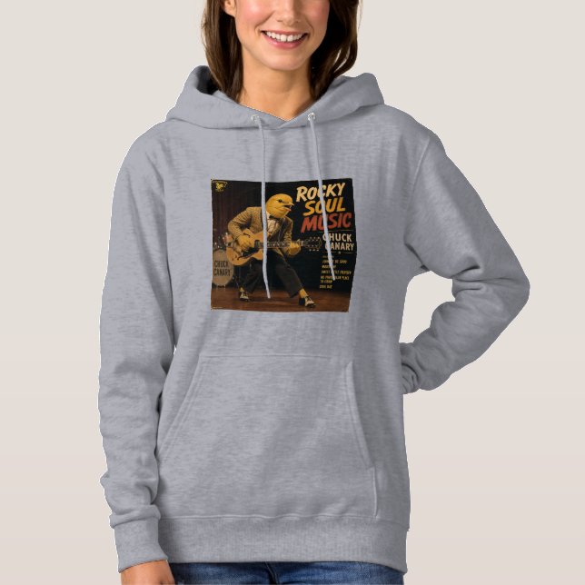 Chuck Canary Album: a Parody Hoodie (Front)