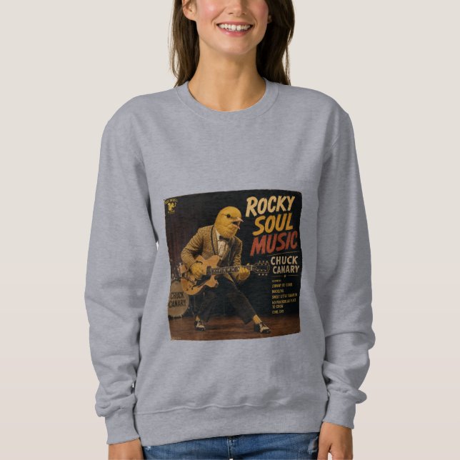 Chuck Canary Album: a Parody Sweatshirt (Front)