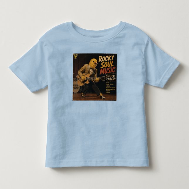 Chuck Canary Album: a Parody Toddler T-Shirt (Front)