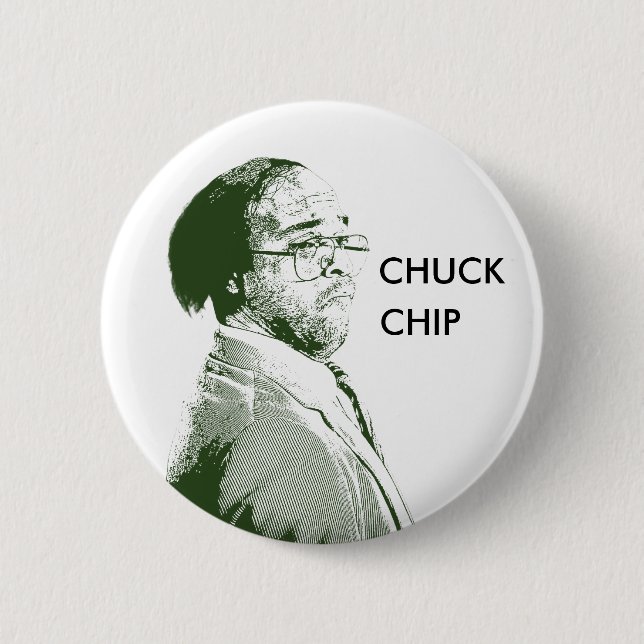 Chuck Chip Flair 6 Cm Round Badge (Front)