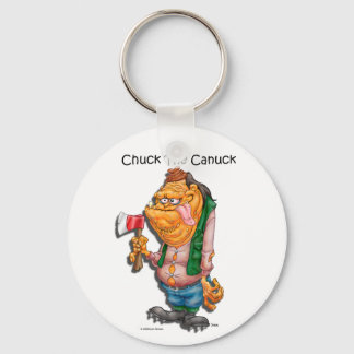 Chuck the Canuck Key Ring