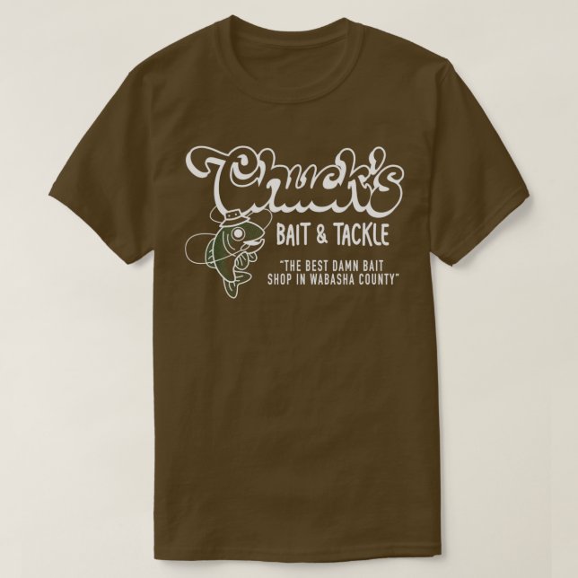 Chucks Bait Shop T-Shirt (Design Front)