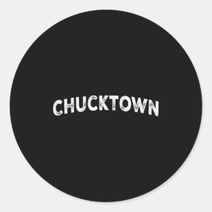 Chucktown  classic round sticker