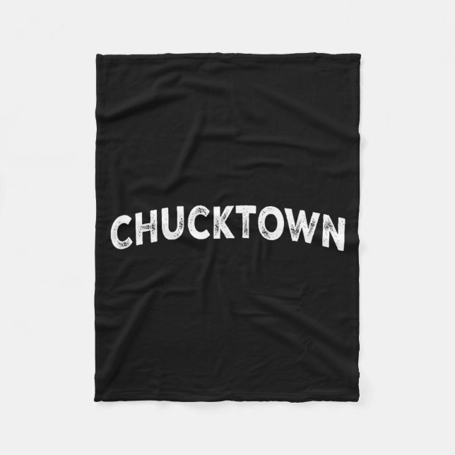 Chucktown  fleece blanket (Front)
