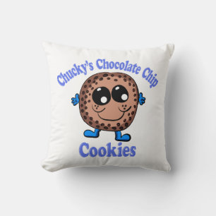Chucky's Chocolate Chip Cookies Cushion