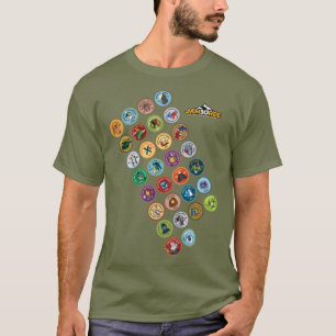 Chug Scout Merit Badge Sash T-Shirt
