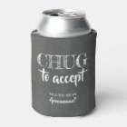 Chug To Accept - Funny Groomsman Proposal