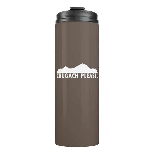 Chugach Please Thermal Tumbler (Front)