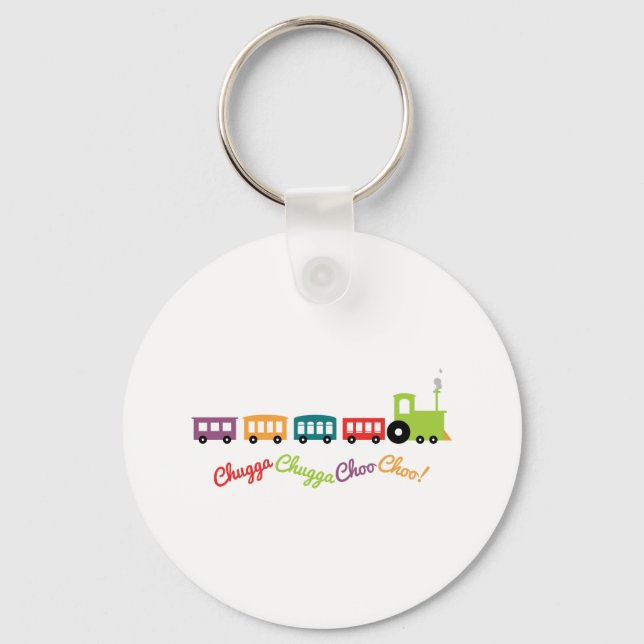 Chugga Chugga Key Ring (Front)