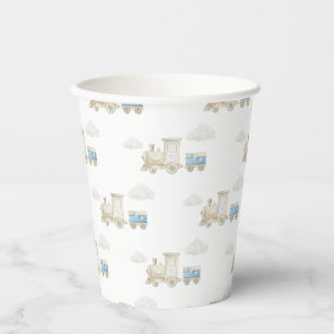 Chugga Chugga Train Birthday Paper Cups