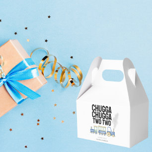 Chugga Chugga Two Two   2nd Birthday   Favour Boxe Box
