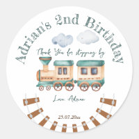 Chugga chugga two two train birthday
