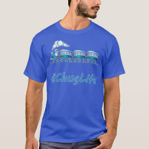 ChugLife Blue Train T-Shirt