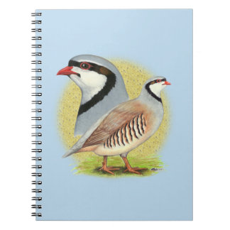 Chukar Partridge Combo Notebook