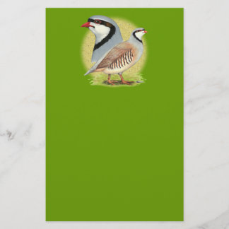 Chukar Partridge Combo Stationery